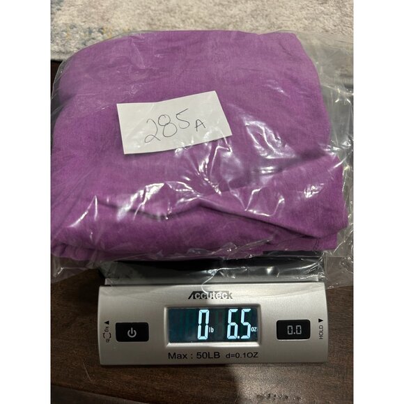 Champion Authentic V-Neck Jersey Short Sleeve Tee Purple Sz 4X Essential NWT - Picture 11 of 11